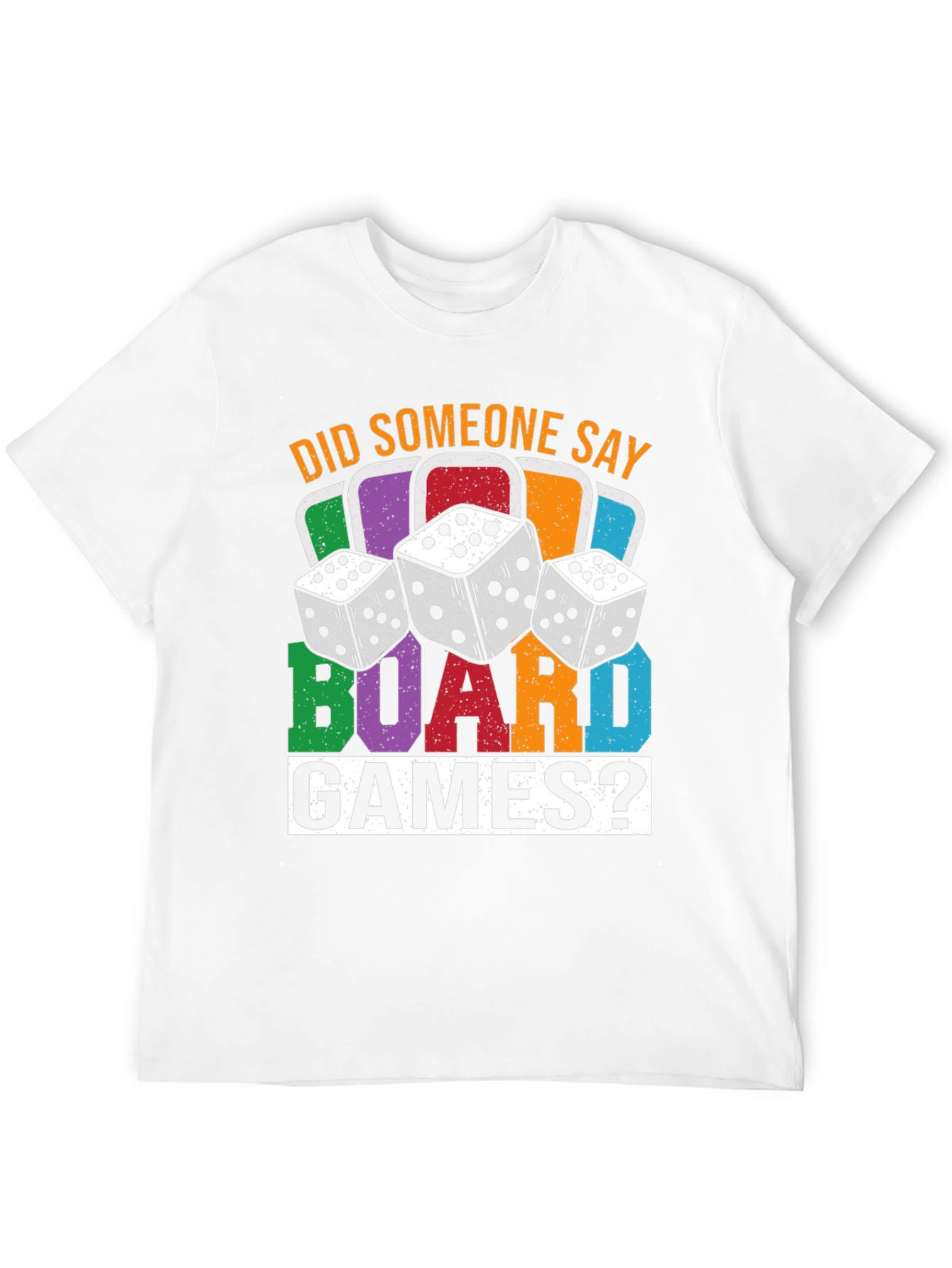 Board Games Dice Graphic Tee