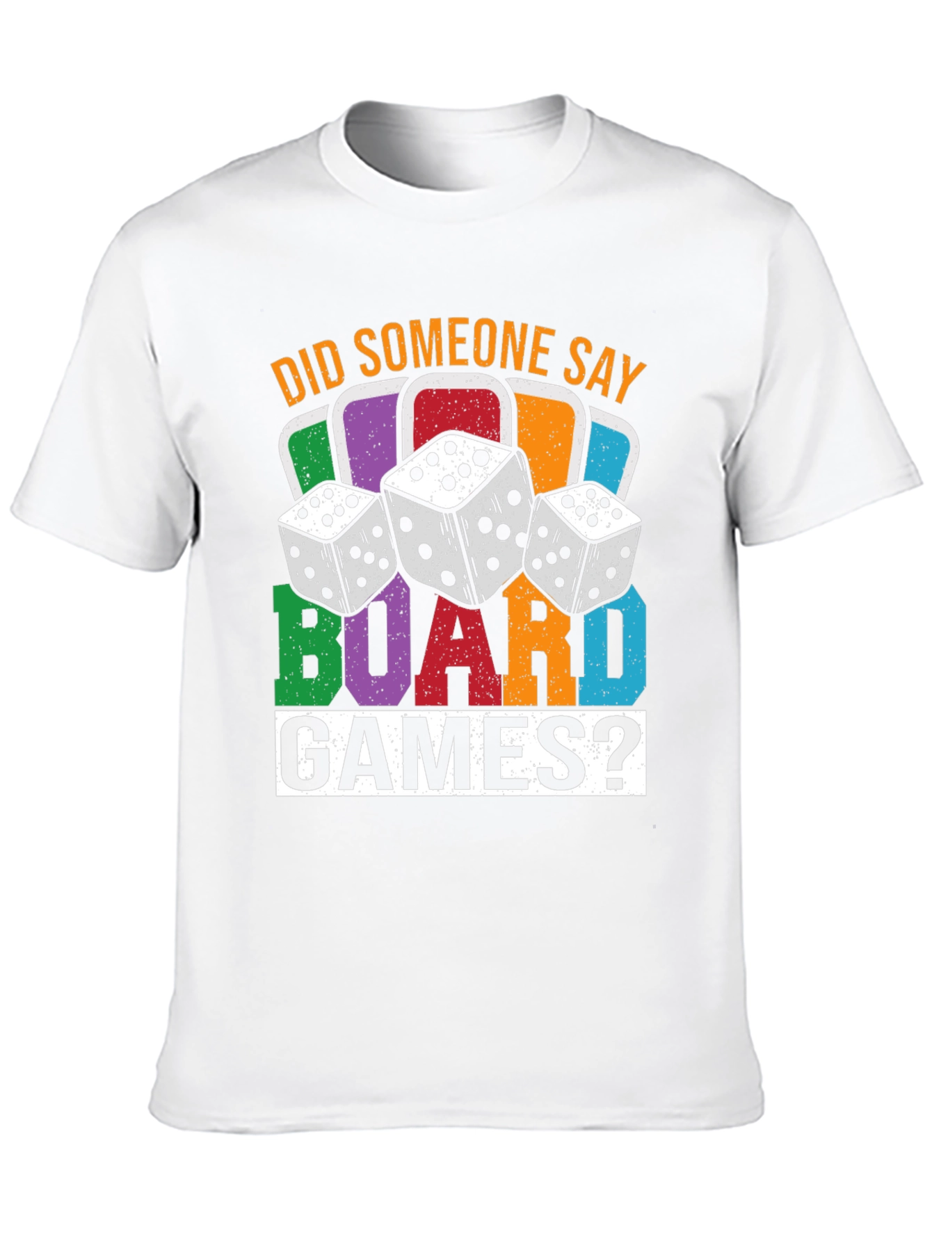 Board Games Dice Graphic Tee