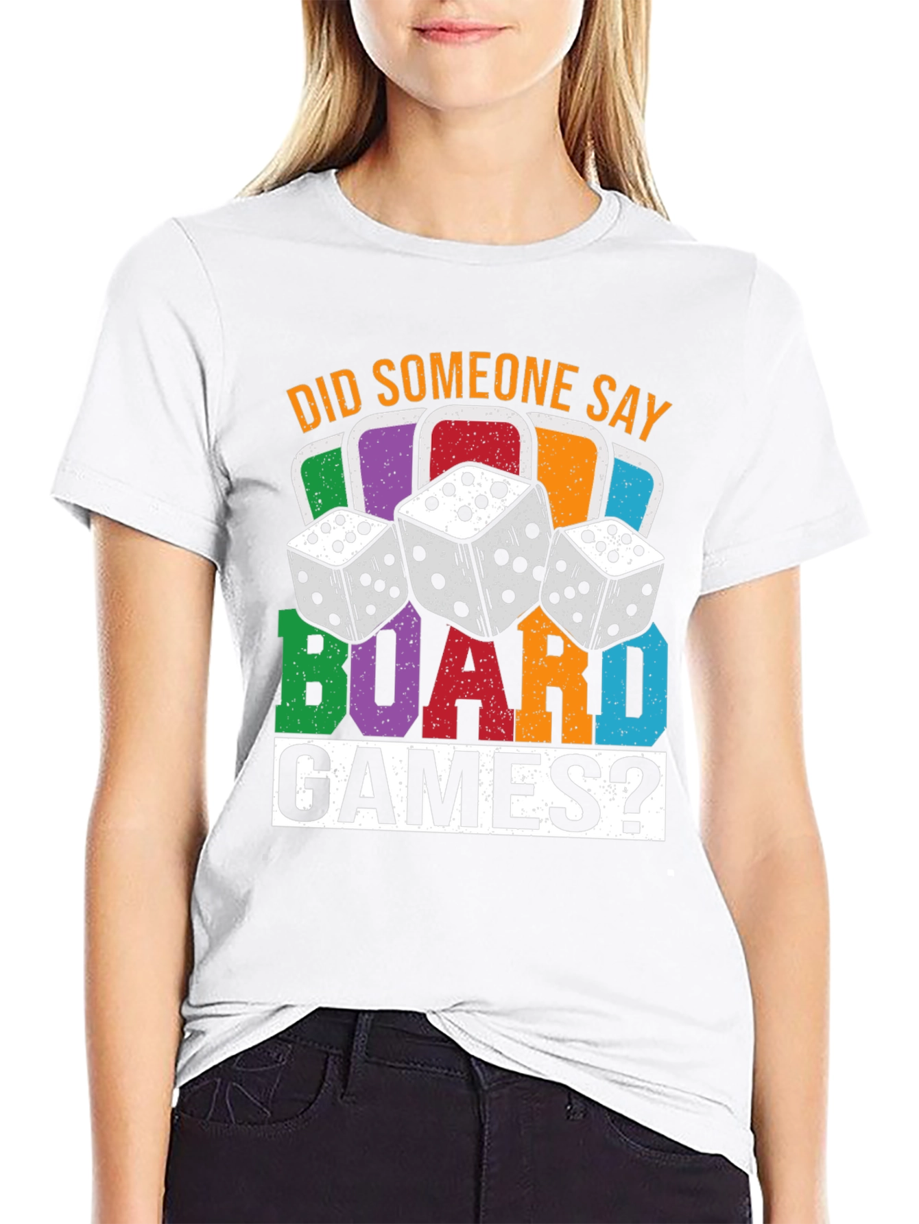 Board Games Dice Graphic Tee