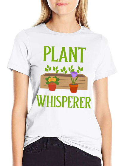 Plant Whisperer T-Shirt - Gardener Gift