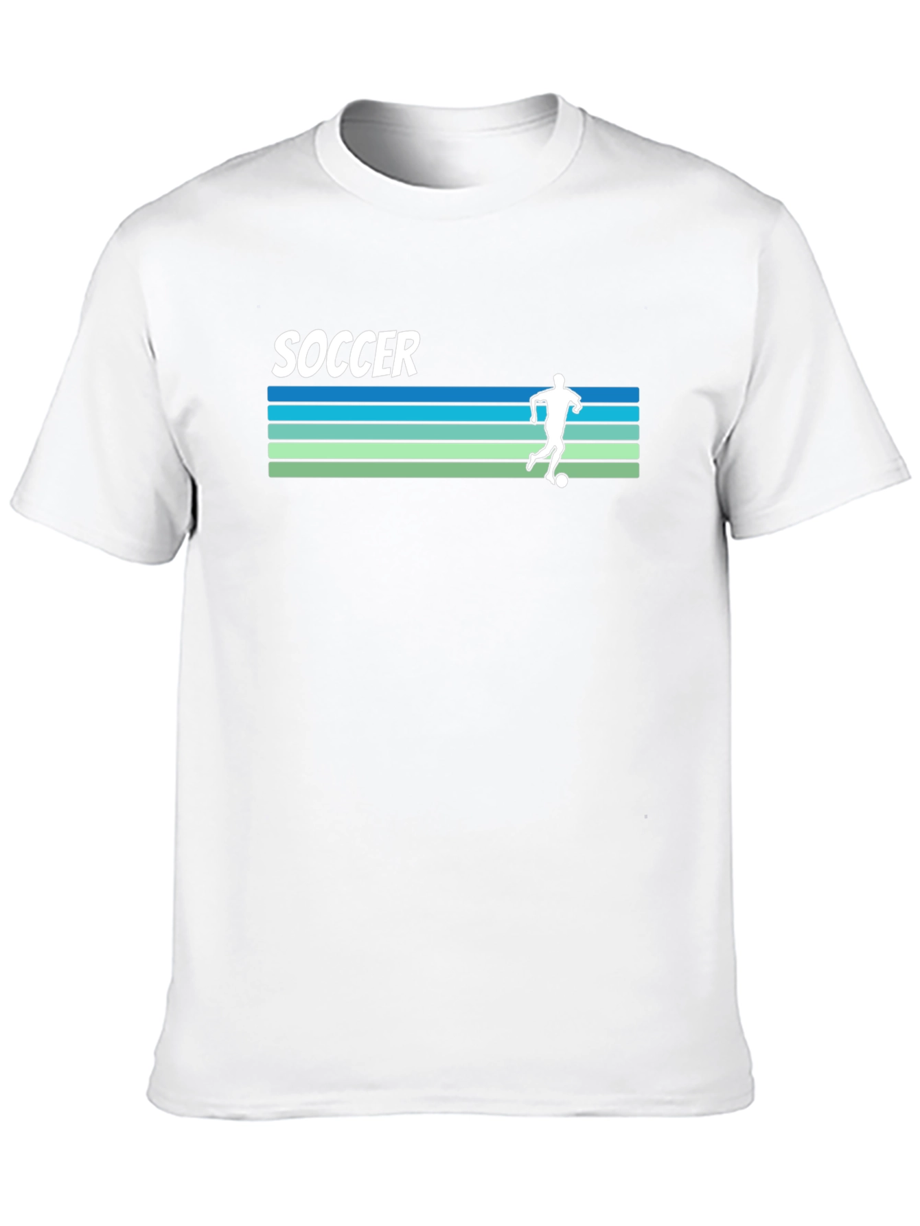 Retro Soccer Player Graphic Tee