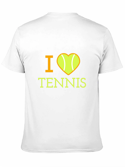 I Heart Tennis Graphic T-Shirt