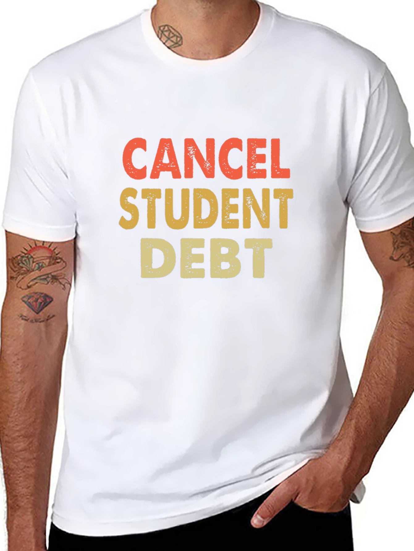 Cancel Student Debt Graphic Tee - Activist Apparel