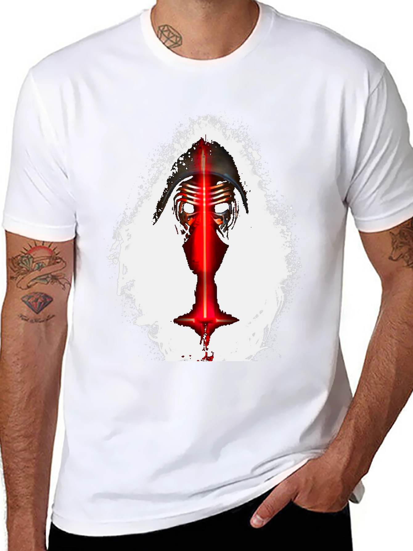 Star Wars Kylo Ren Graphic Black T-Shirt