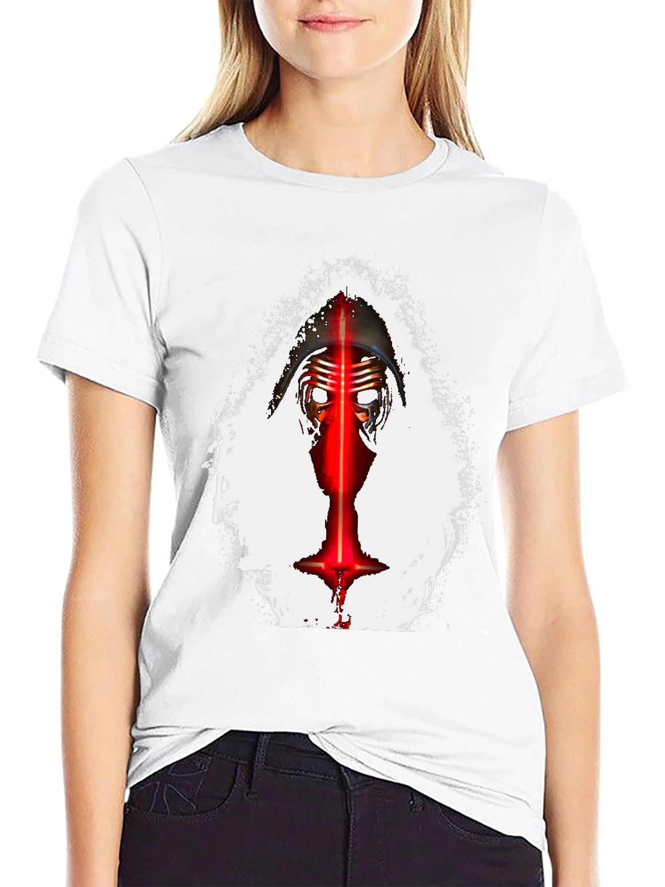 Star Wars Kylo Ren Graphic Black T-Shirt