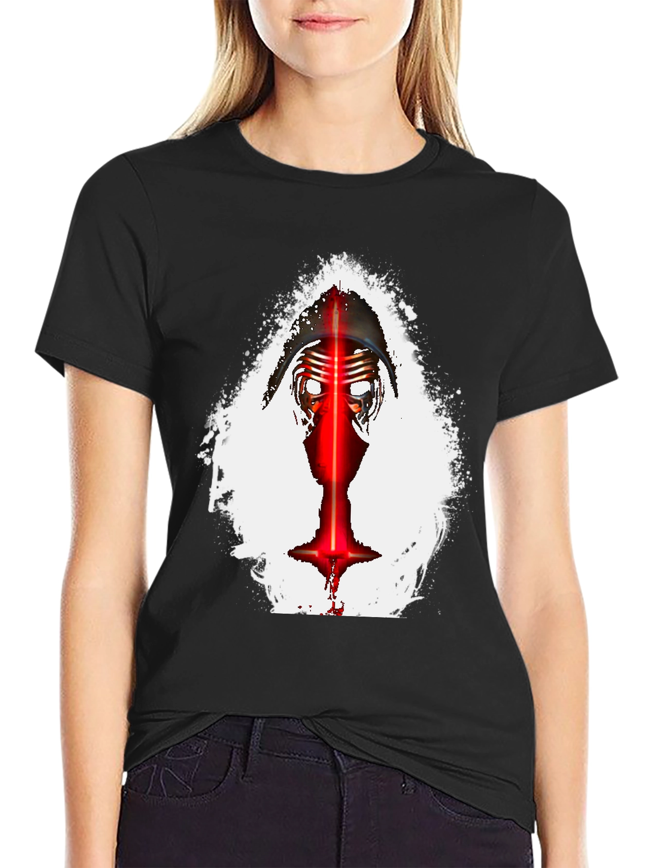 Star Wars Kylo Ren Graphic Black T-Shirt