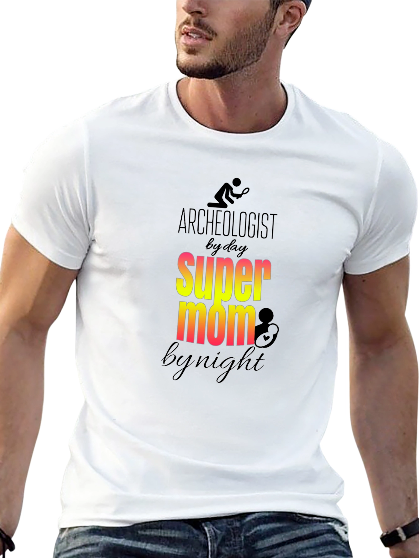 Archeologist Super Mom T-Shirt