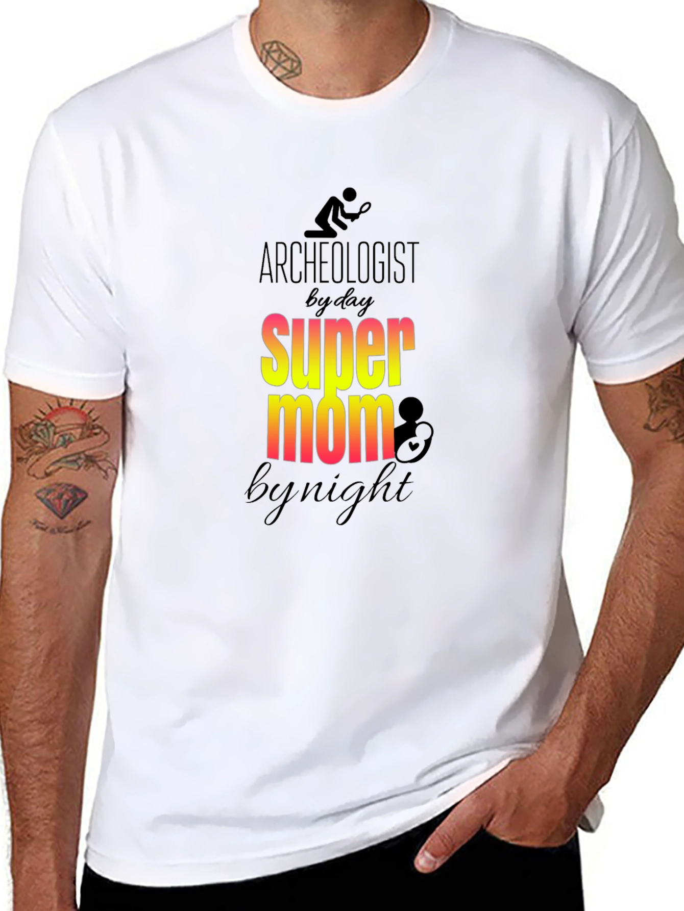Archeologist Super Mom T-Shirt