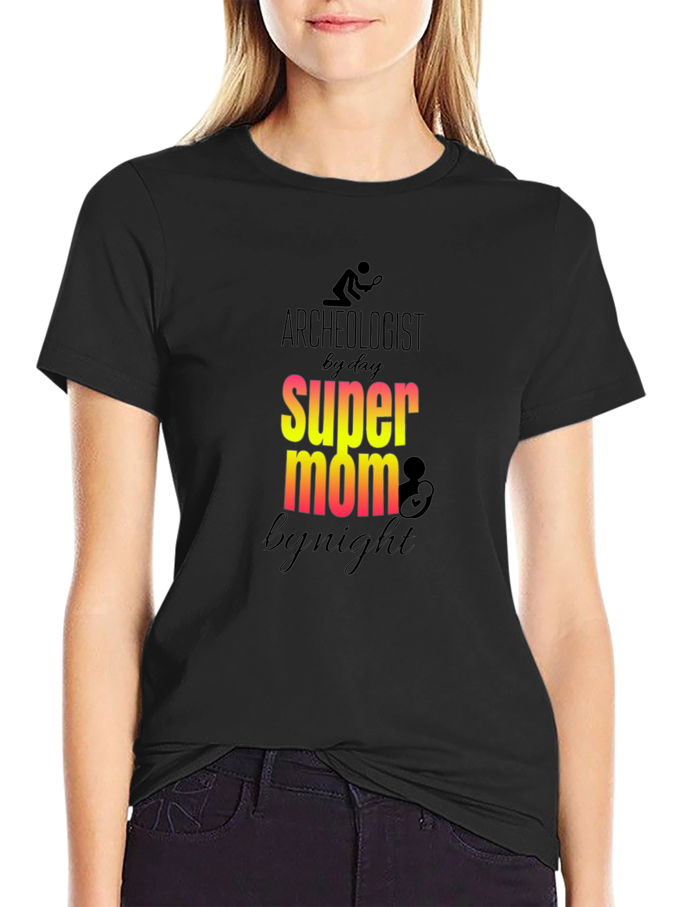 Archeologist Super Mom T-Shirt