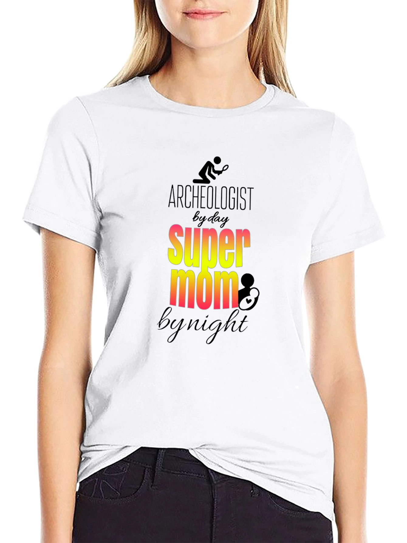 Archeologist Super Mom T-Shirt