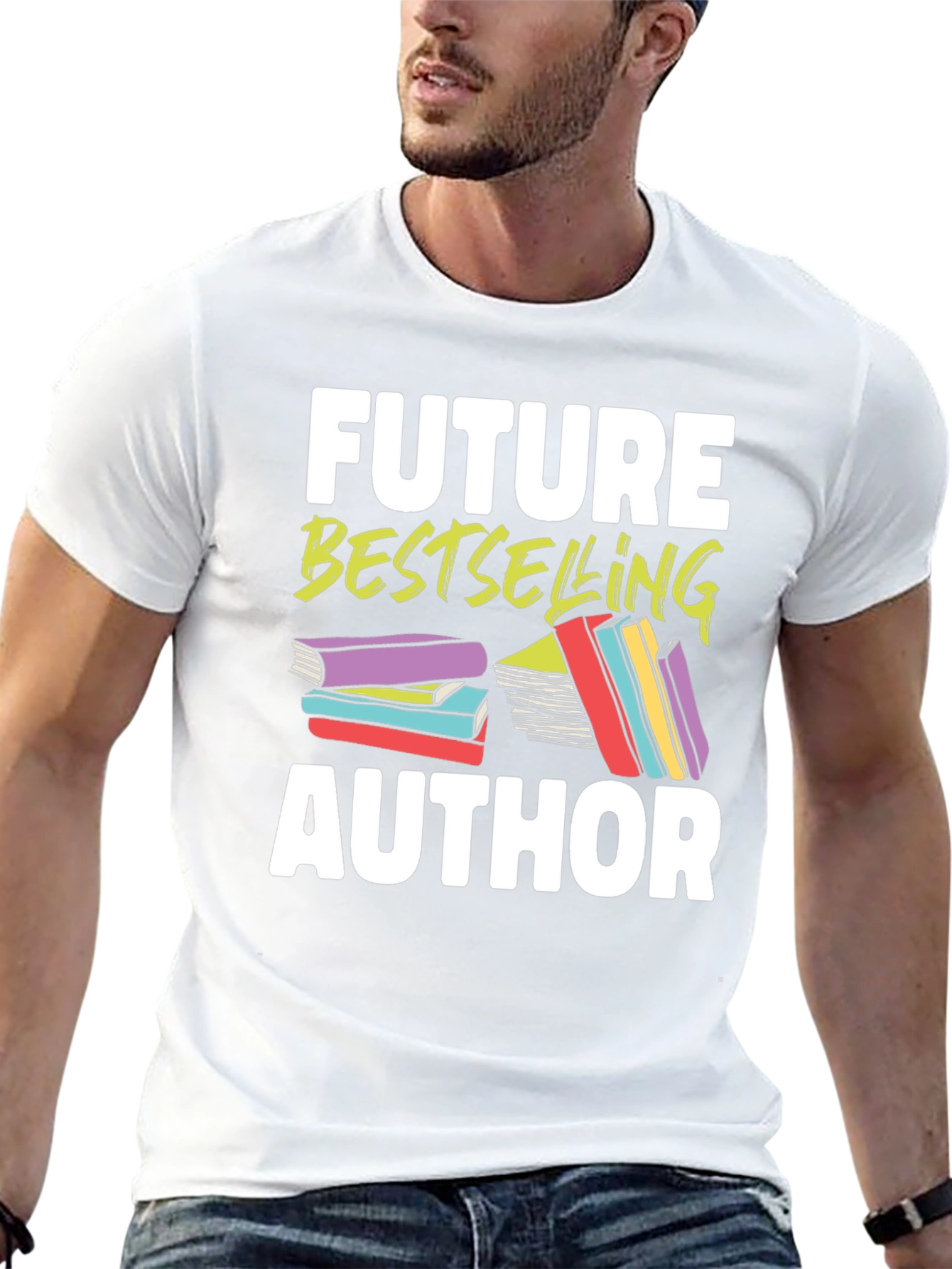 Future Bestselling Author Graphic T-Shirt