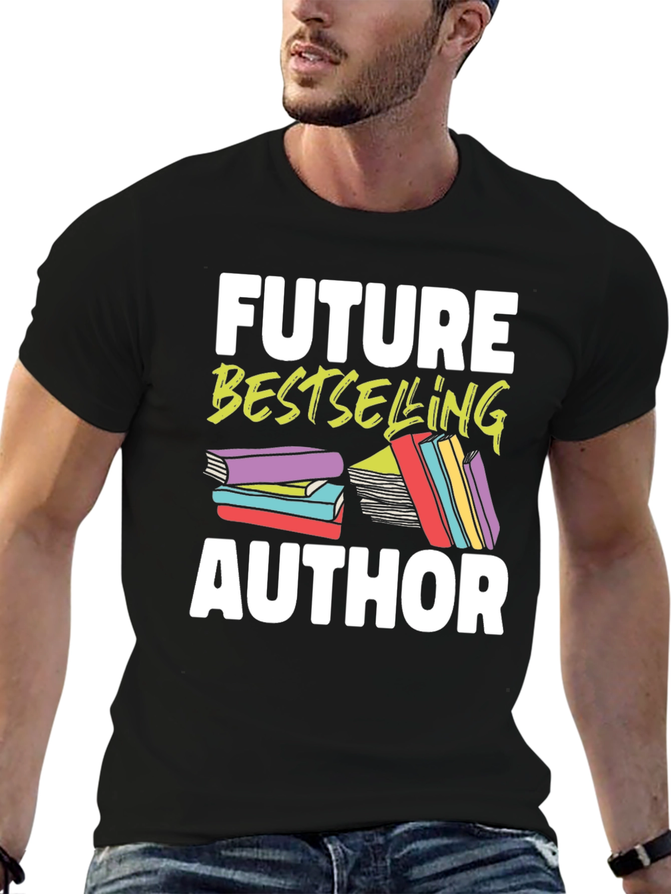 Future Bestselling Author Graphic T-Shirt
