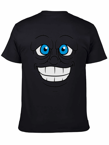Cartoon Face Graphic Tee - Express Yourself!