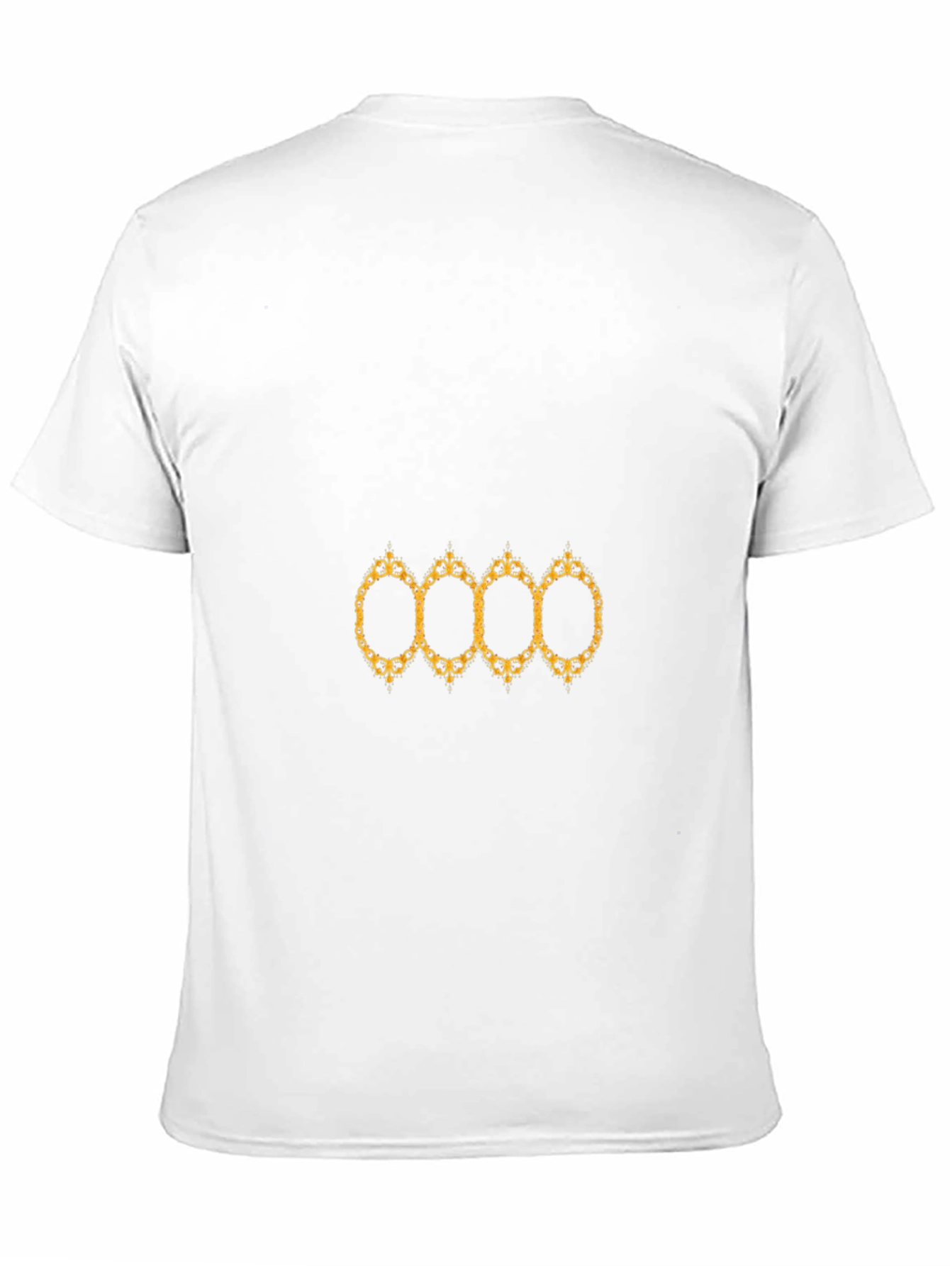 Ornate Gold Knuckle Duster Graphic T-Shirt