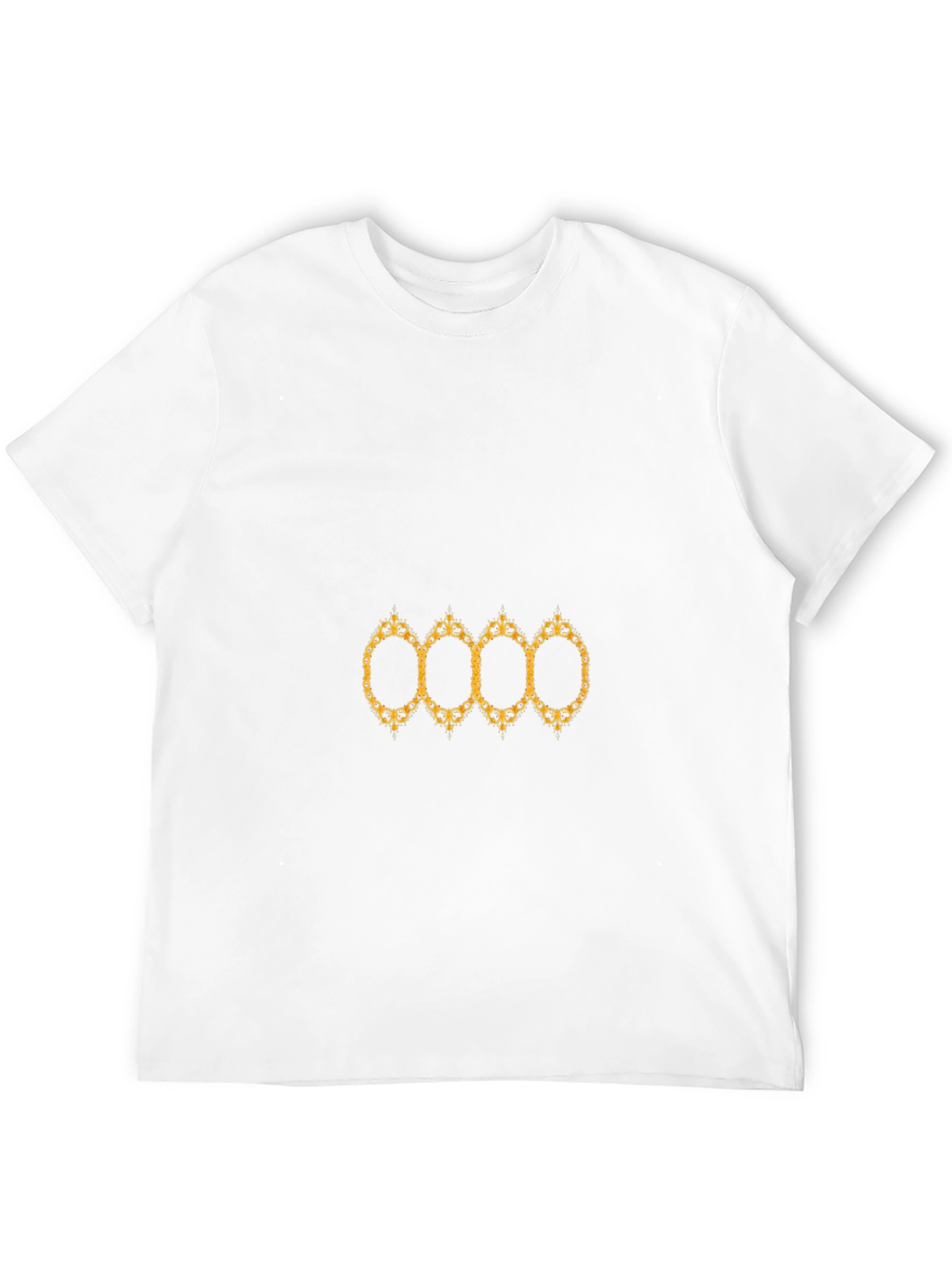 Ornate Gold Knuckle Duster Graphic T-Shirt