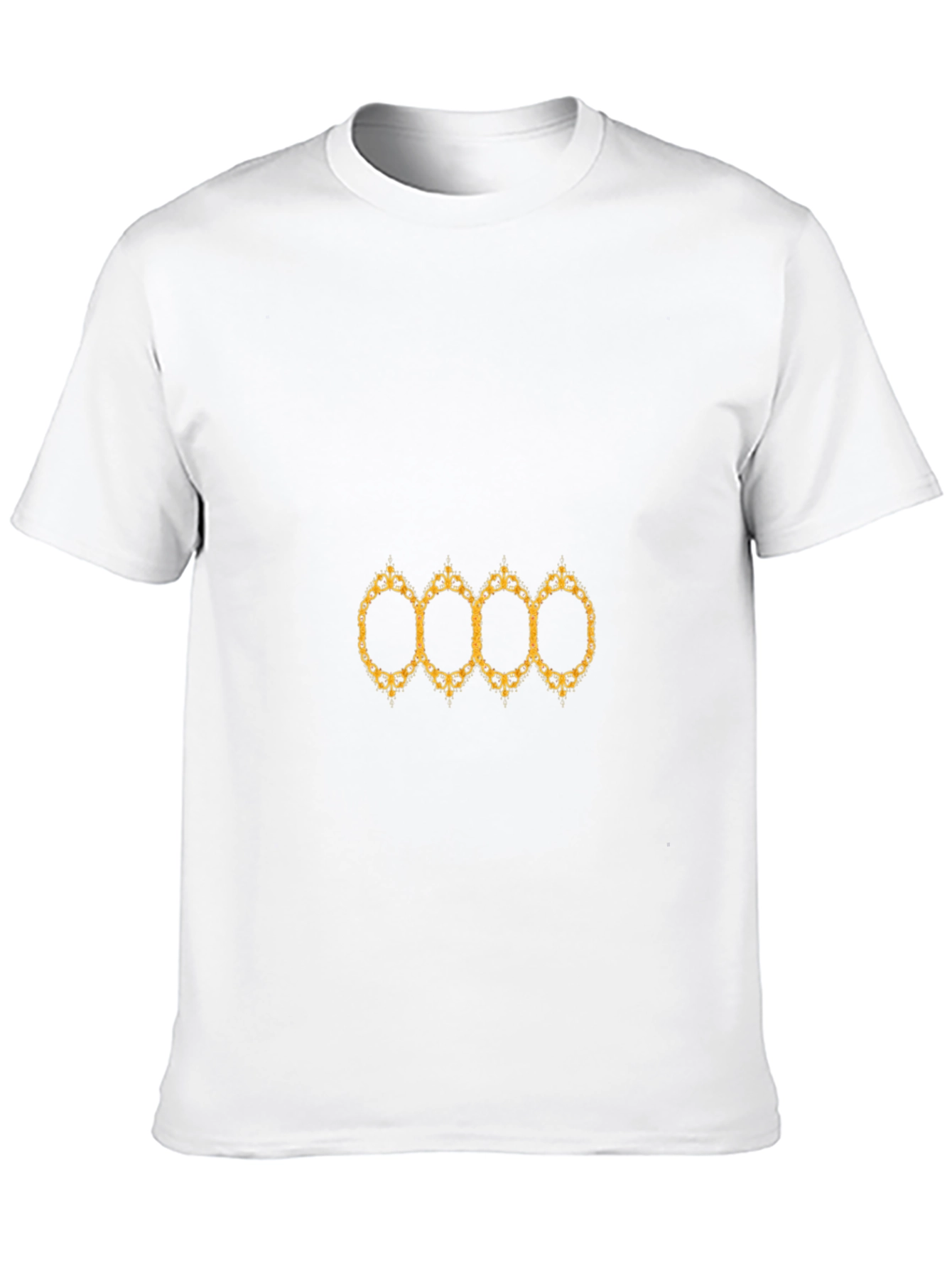 Ornate Gold Knuckle Duster Graphic T-Shirt