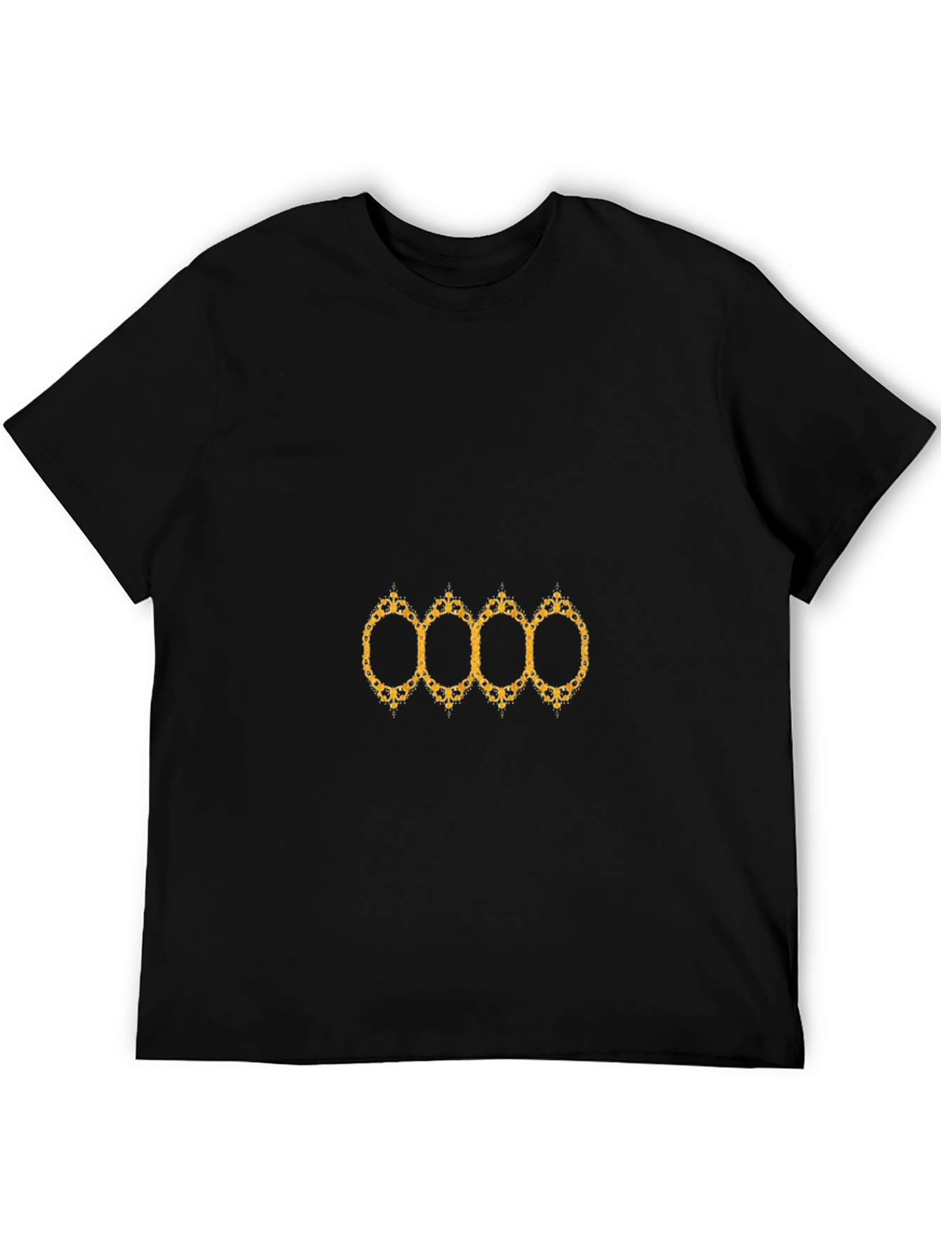 Ornate Gold Knuckle Duster Graphic T-Shirt