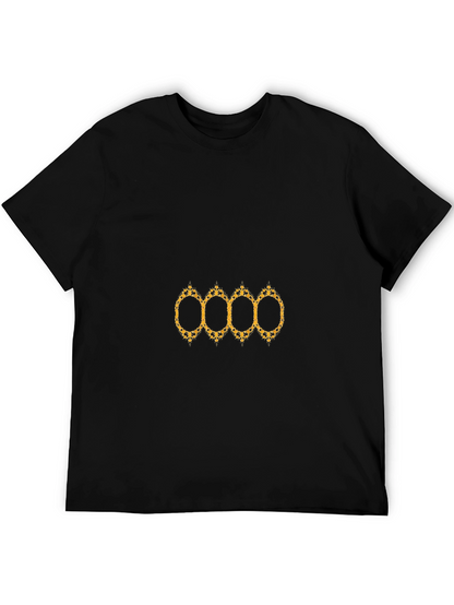 Ornate Gold Knuckle Duster Graphic T-Shirt