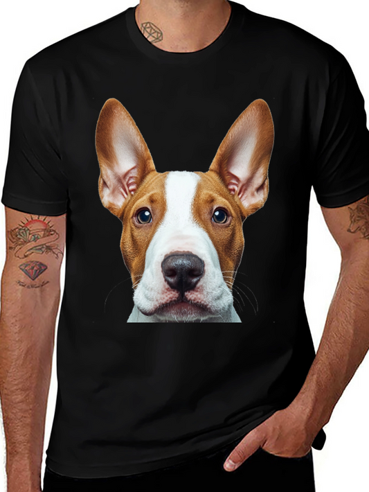 Dog Face Graphic Tee - Unique Pet Lover Gift