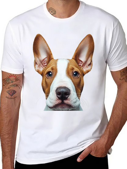 Dog Face Graphic Tee - Unique Pet Lover Gift