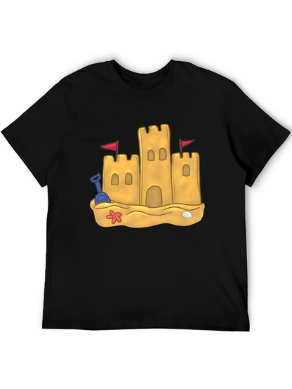 Sandcastle Graphic Tee - Beach Vibes