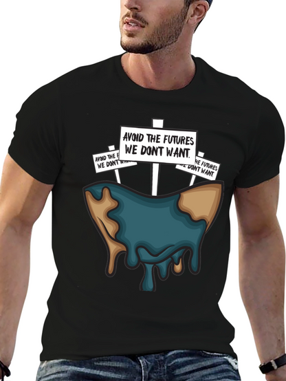 Climate Change Awareness T-Shirt - Avoid the Futures