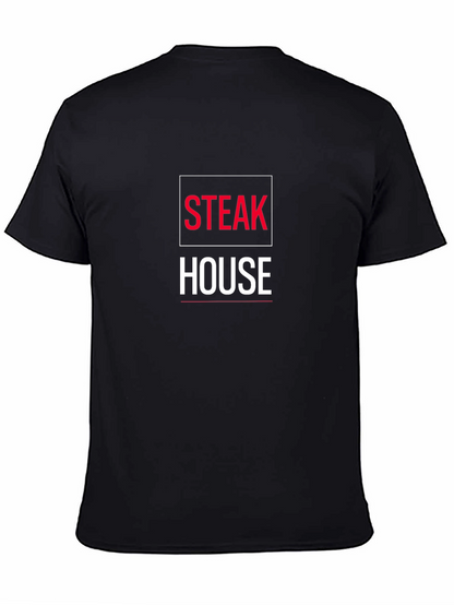 Steak House Graphic Print T-Shirt