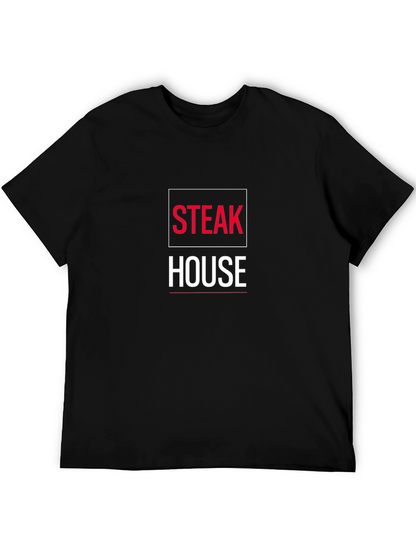 Steak House Graphic Print T-Shirt