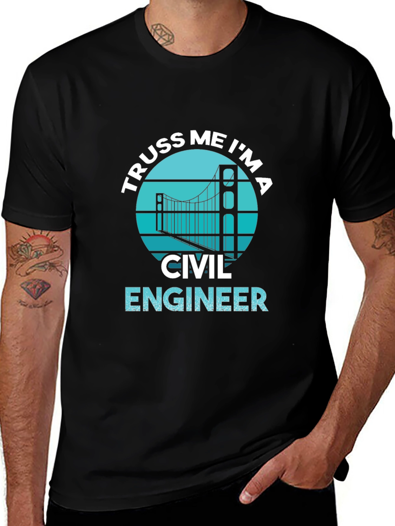 Truss Me Im A Civil Engineer T-Shirt