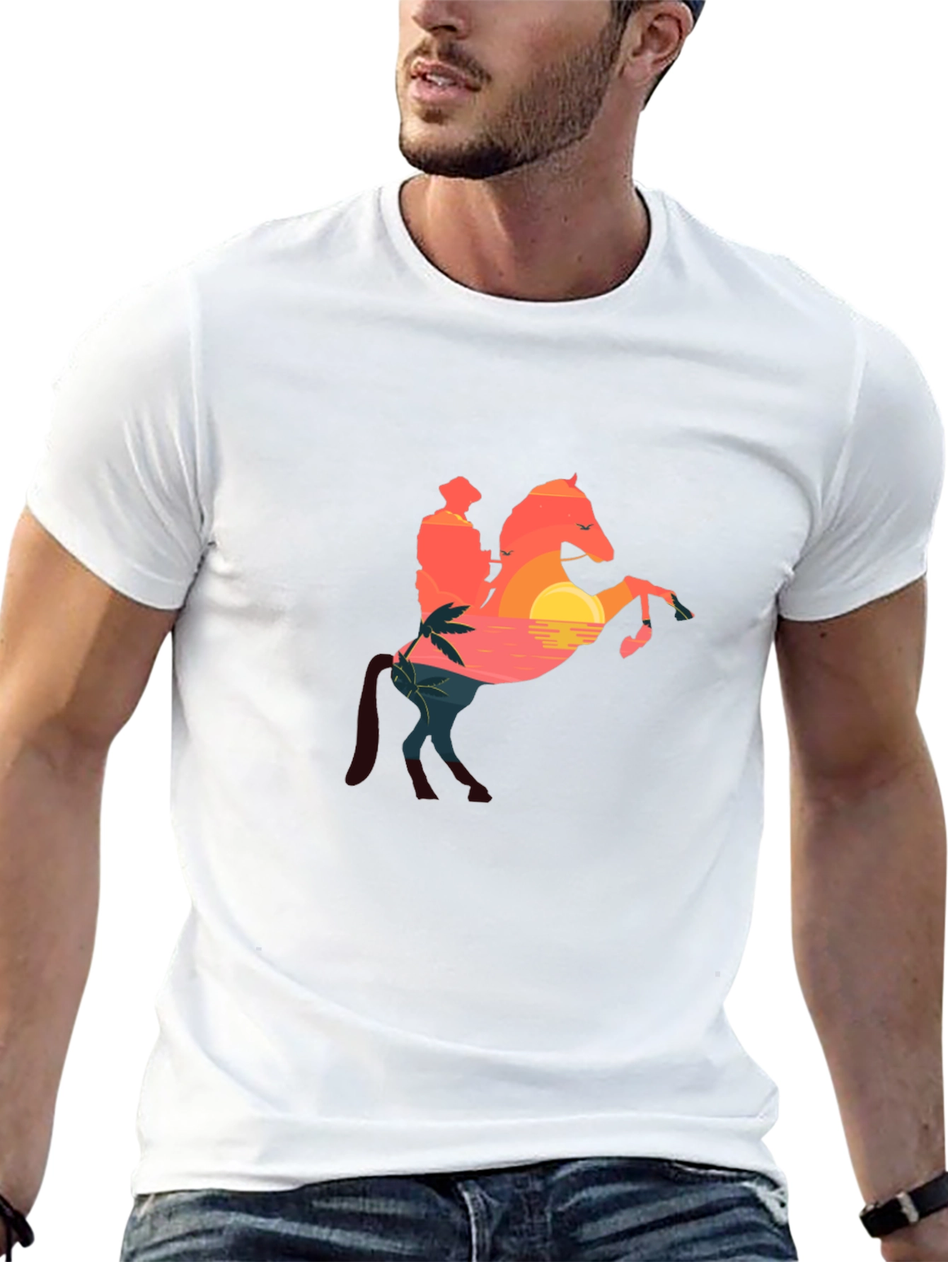 Sunset Rider Black T-Shirt