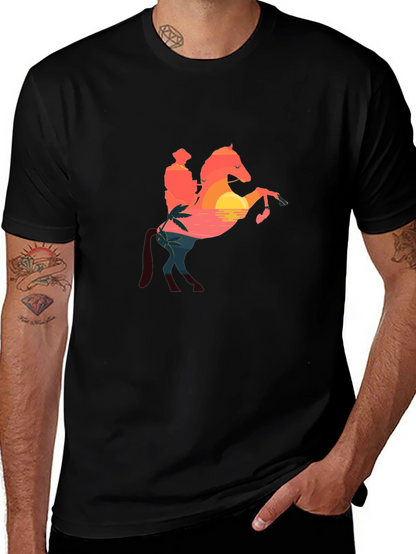 Sunset Rider Black T-Shirt