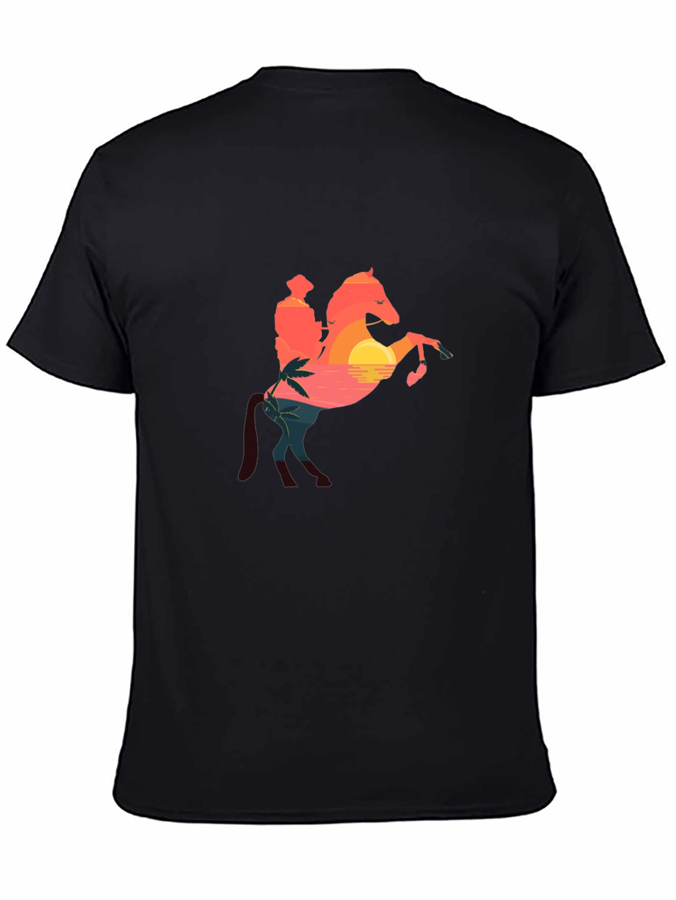 Sunset Rider Black T-Shirt