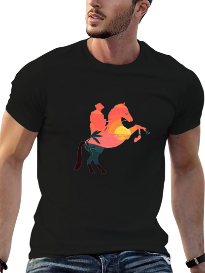 Sunset Rider Black T-Shirt