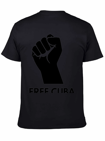 Free Cuba T-Shirt - Black Graphic Tee