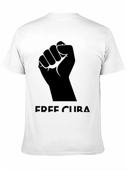 Free Cuba T-Shirt - Black Graphic Tee