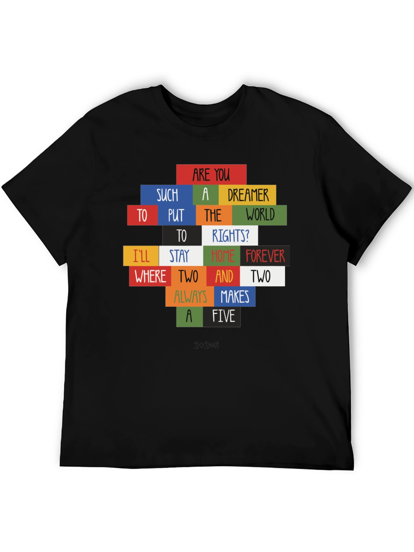 2+2=5 Graphic Tee - Radiohead Inspired