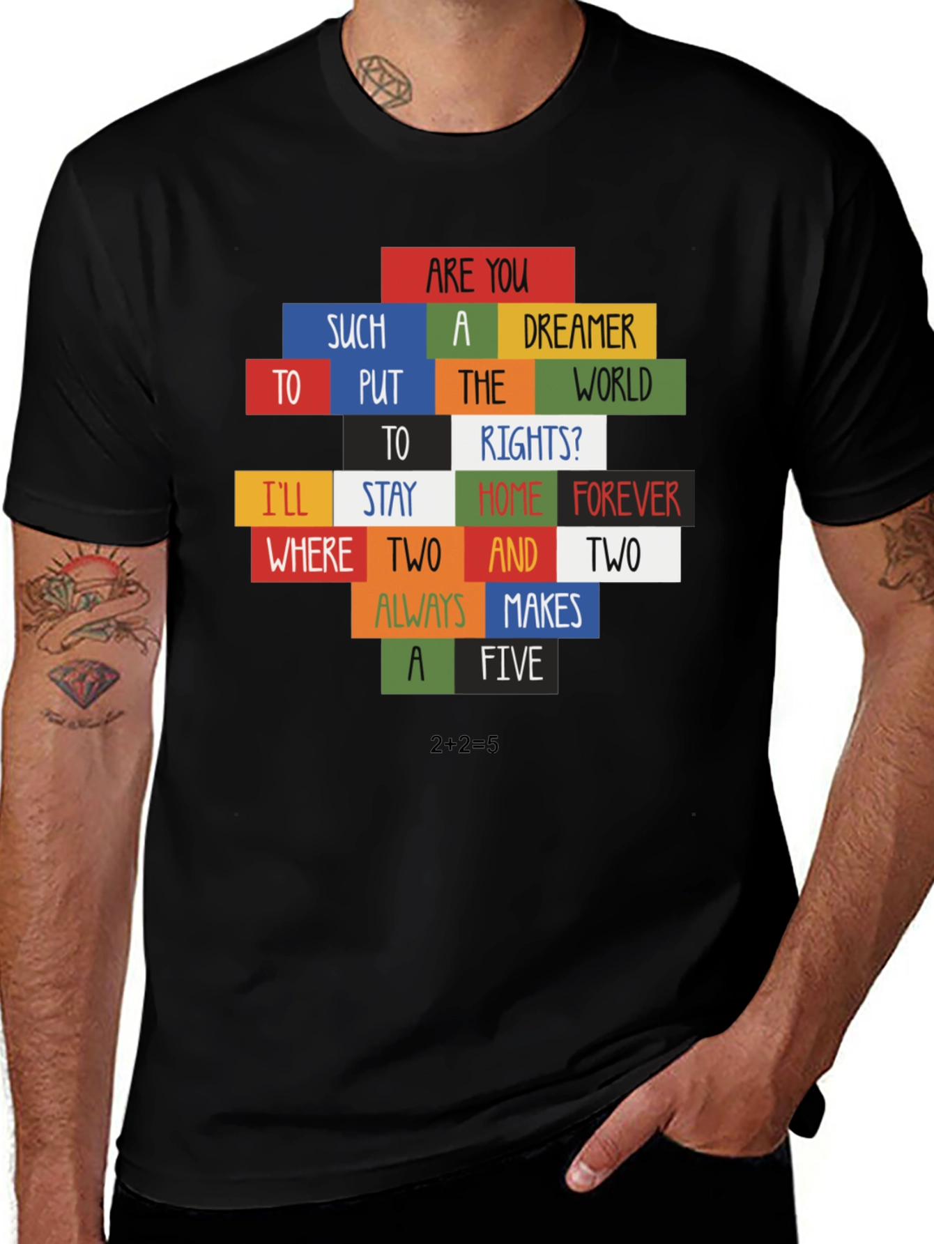 2+2=5 Graphic Tee - Radiohead Inspired