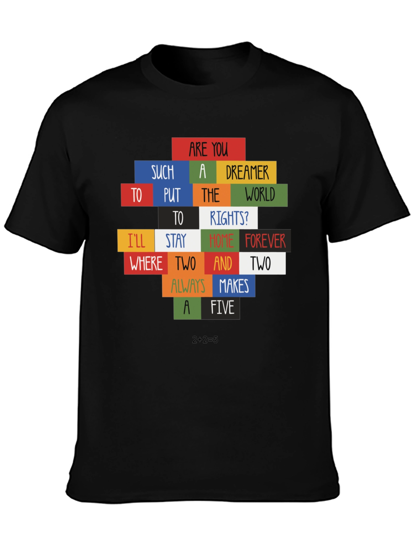 2+2=5 Graphic Tee - Radiohead Inspired