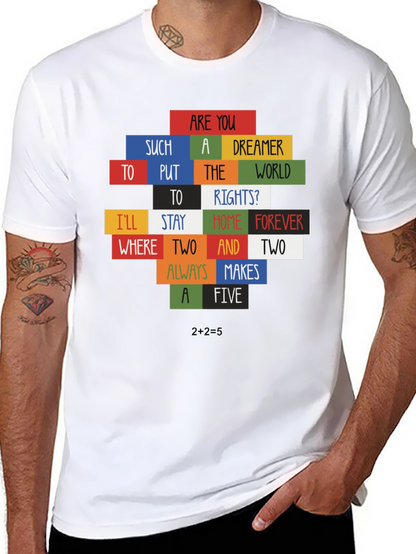 2+2=5 Graphic Tee - Radiohead Inspired