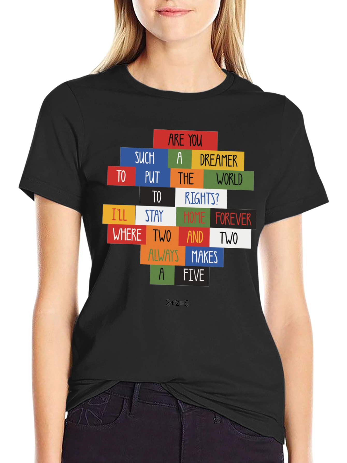 2+2=5 Graphic Tee - Radiohead Inspired