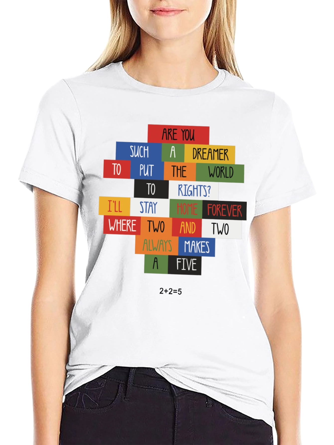 2+2=5 Graphic Tee - Radiohead Inspired