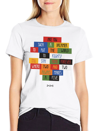 2+2=5 Graphic Tee - Radiohead Inspired