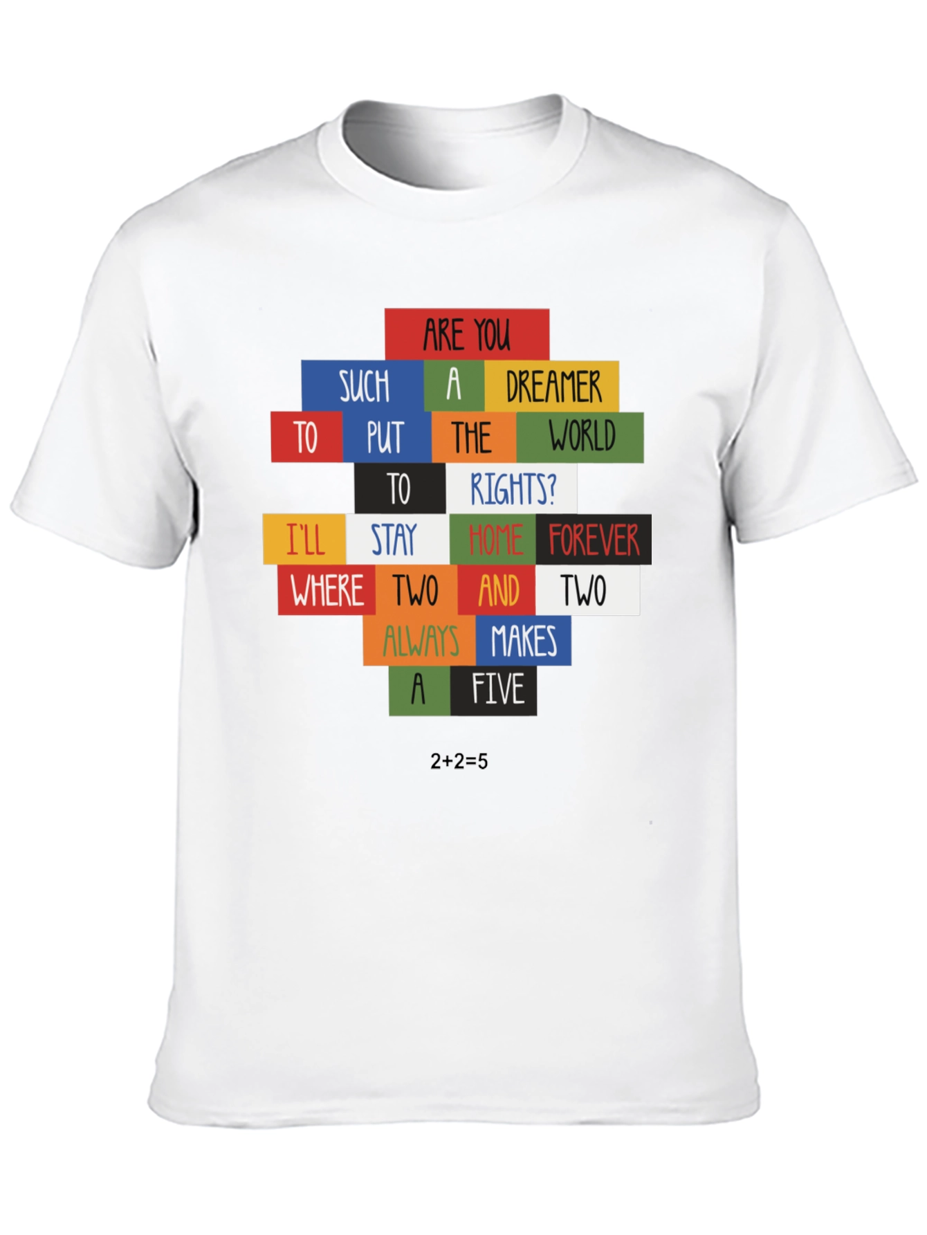 2+2=5 Graphic Tee - Radiohead Inspired