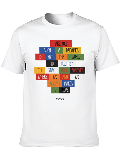 2+2=5 Graphic Tee - Radiohead Inspired