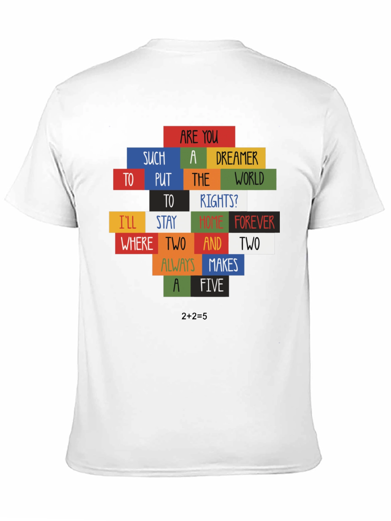 2+2=5 Graphic Tee - Radiohead Inspired