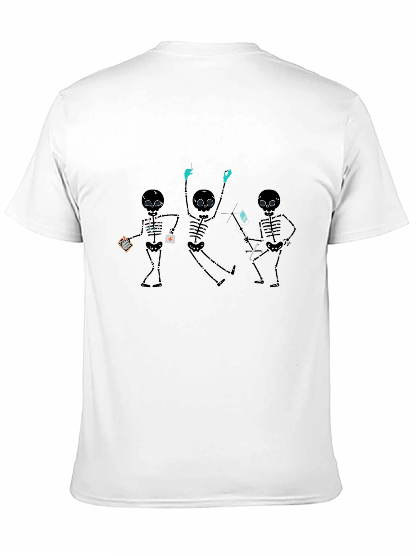 Doctor Skeleton Crew Neck T-Shirt