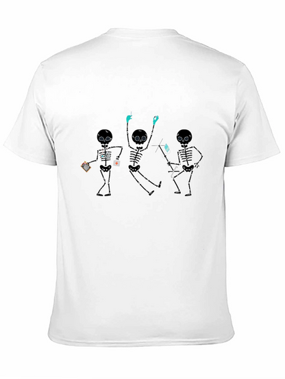 Doctor Skeleton Crew Neck T-Shirt