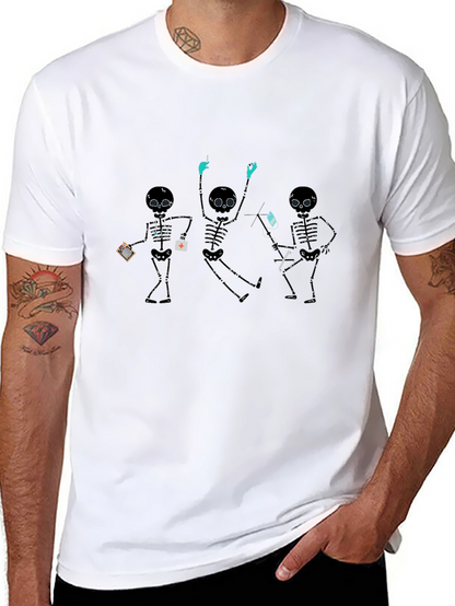 Doctor Skeleton Crew Neck T-Shirt