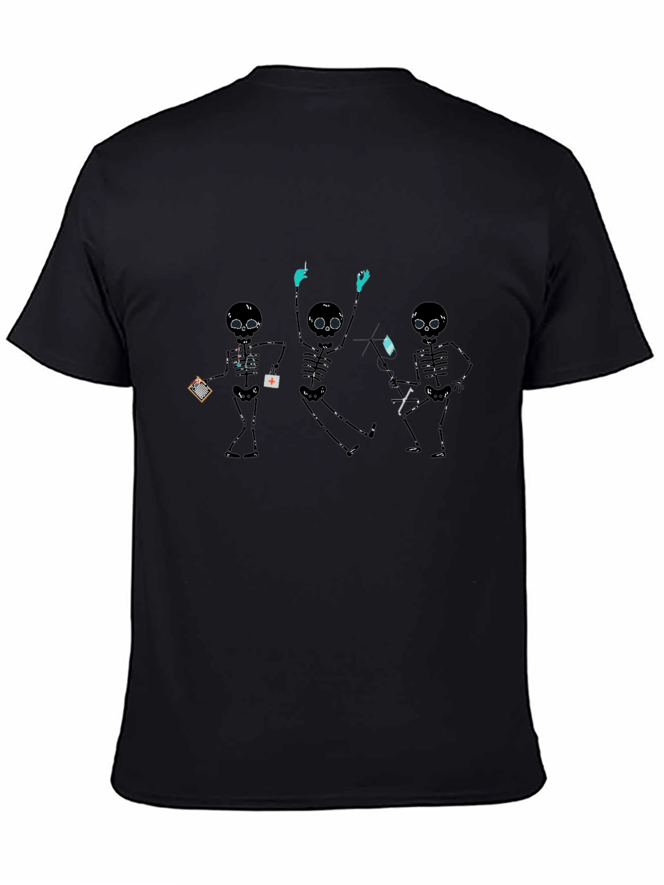 Doctor Skeleton Crew Neck T-Shirt