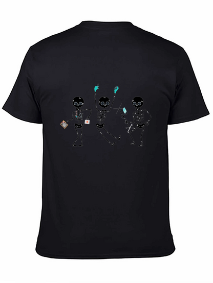 Doctor Skeleton Crew Neck T-Shirt